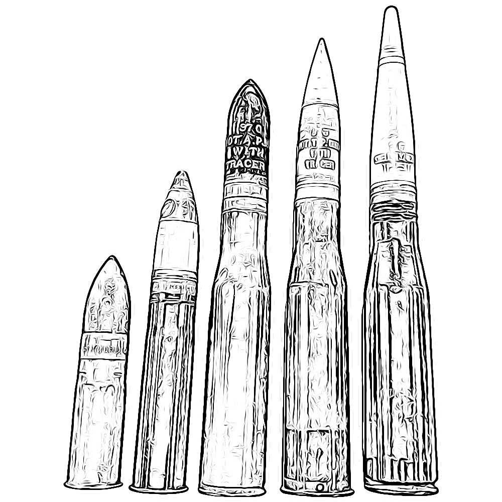 37mm Ammunition listing of all available items in 37mm