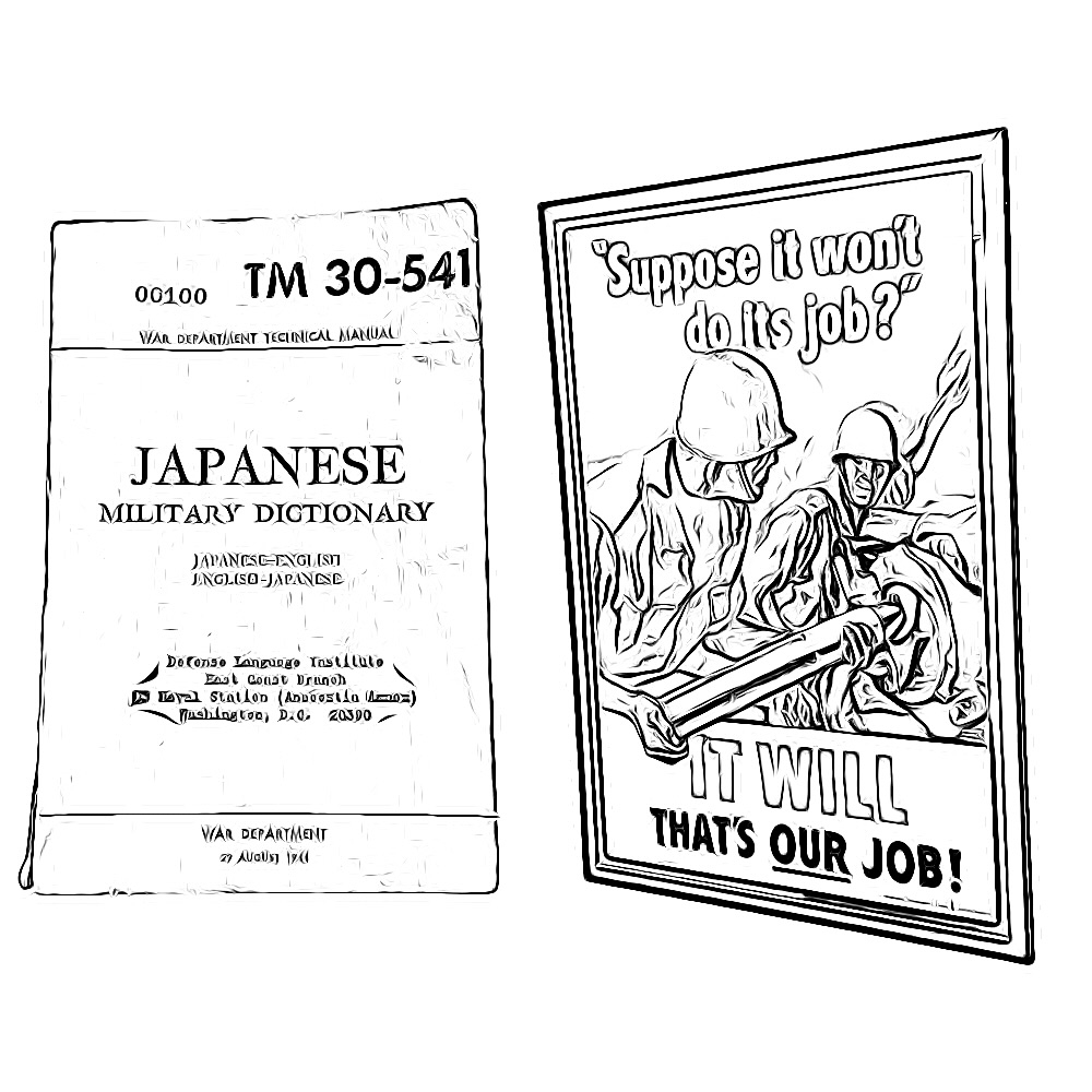 Military Ephemera &amp; Books listing of all available