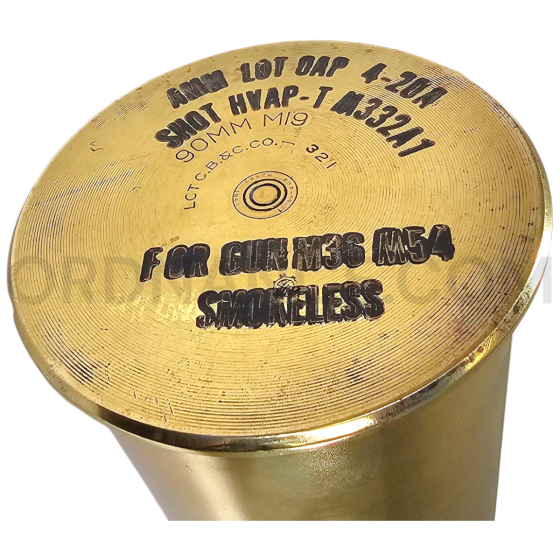 90mm M332A1 Hypervelocity Armor Piercing Tracer Round