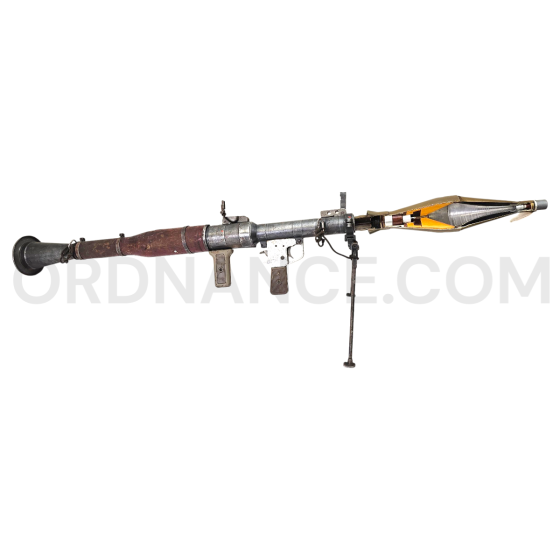 85mm Cutaway PG-7 High-Explosive Anti-Tank (HEAT) Rocket