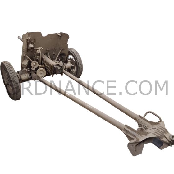 Bolt Action Soviet 45mm Anti-Tank Gun - Wargaming Model With Crew Figures