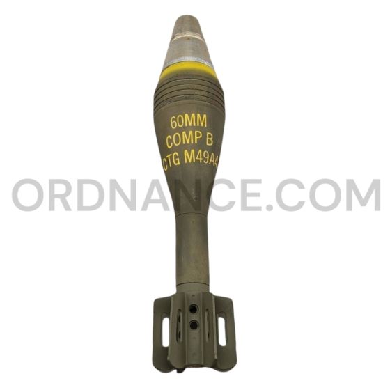 60mm M49A4 High Explosive Mortar For M2 and M19 mortars