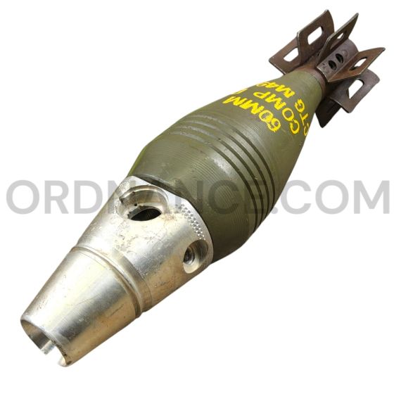 60mm M49A3 Mortar For M2 and M19 Mortar Approx length 9.5