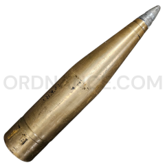 6"/47cal Mark 4 Mod 0 Drill Projectile with Mark 22 Dummy Fuze