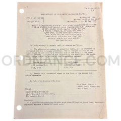Technical Manual Change 2 (TM 5-1450-203-35) for Pershing Transportable GMS Power Station July 1967 FSN 1450-731-8190