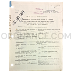 Technical Manual Change 1 (TM 5-6115-275-35) for Military Design Model SF-10-MD Generator Set July 1968 FSN 6115-075-1641