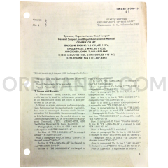 Technical Manual Change 1 (TM 5-6115-306-15) for Hol-Gar Model CE-015-AC Generator Set September 1969 FSN 6115-887-8644