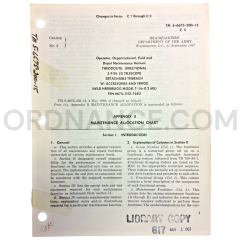 Technical Manual Change 5 (TM 5-6675-200-15) for Wild Heerbrugg Model T-16 Theodolite September 1967 FSN 6675-542-1683
