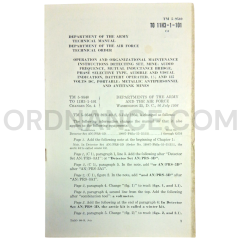 Technical Manual Change 4 (TM 5-9540) for Mine Detecting Set July 1952
