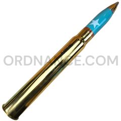 3-inch 50cal Mark 24 Mod 1 Illumination Round Dated 1942 With Mark 3 Brass Case Dated 1942