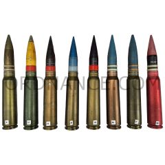 30mm GAU-8 Avenger Ammunition Colors