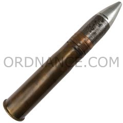 37mm M55A1 Experimental Design Board Target Practice Round With Mark 3A2 Brass Case