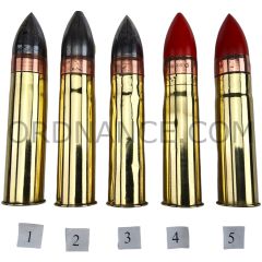 37mm Mark 1 Rounds in Brass Cases