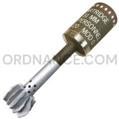 81mm Mark 120 Mod 0 Direct Fire Anti-Personnel Mortar With M4A1 Fin Assembly