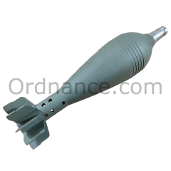 82mm Yugo / Soviet HE mortar round M-37 inert Russian ammunition shell MINT
