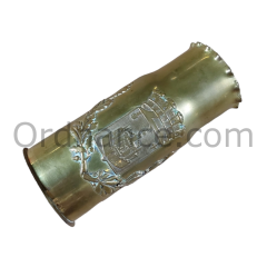 French Trench Art Made With 47x131Rmm Shell Casing