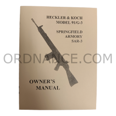 Reproduction of Heckler & Koch Model 91/G3 Springfield Armory SAR-3