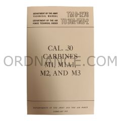 Reproduction of TM 9-1276, TO 39A-5AD-2 Cal. .30