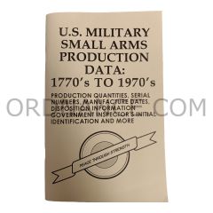 Reproduction of U.S. Military Small Arms Production Data 1770's to 1970's