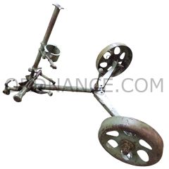 Soviet Model 1941 Mortar Bipod With Wheels
