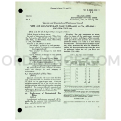 Technical Manual Change 2 (TM 3-4240-220-12) for ABC-M8A2 12 CFM Three-Man Tank Gas-Particulate Filter Unit February 1965