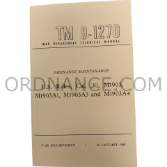 TM 9-1270 War Department Technical Manual