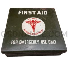 U.S. Army First Aid Kit Box