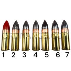 Worcester Pressed Steel Company Rounds With Mark 1 Projectiles in Brass Cases