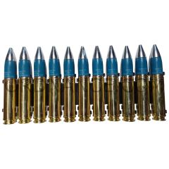 11 round loading clip with 11, 30mm TP M788 Nato Standard Rounds