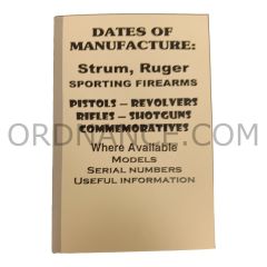 Reproduction of Dates of Manufacture: Strum, Ruger Sporting Firearms