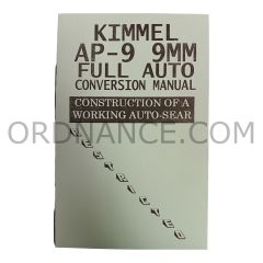 Reproduction of Kimmel AP-9 9MM full Auto Conversion Manual