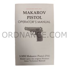 Reproduction of Makarov Pistol Operator's Manual