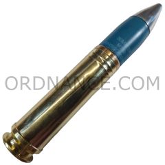 30mm M788 Target Practice Projectile with NATO Standard Brass Cartridge Case