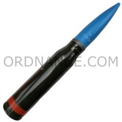 30mm NATO-standard Target Practice Round With Steel blue