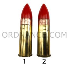 37mm Explosive Rounds with Mark 2 Projectiles in Mark 1 A1 Brass Cases