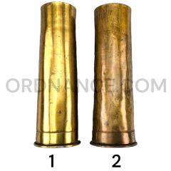 42mm Hotchkiss Paris 2 Part Brass Cases
