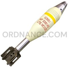 60mm M302E1 White Phosphorus Smoke Mortar