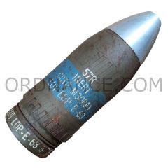 57mm 57x303R HE TP projectile
