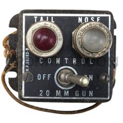 Blister Auxiliary Control Box for 20mm Nose and Tail guns