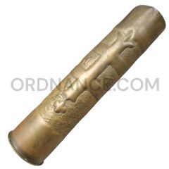 French- American 75mm MLE 1897 Brass Case