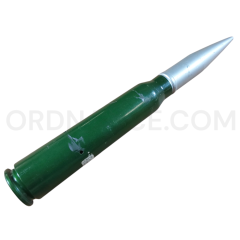 25mm Swiss dummy drill round Oerlikon KBB 25x172mm inert