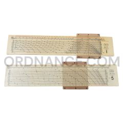 Graphical Firing Scale for 155mm M485 Illumination Round with Propelling Charges 1,3,5,7
