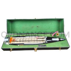 175mm High Explosive XM484 Original Army Classroom Training Aid Cutaway Display in Leather Case