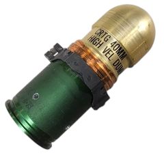 40mm XM922 High Velocity Dummy Round with M16A2 Link