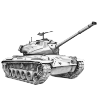 90mm / M47 Medium Tank