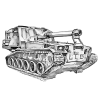 155mm / M53 Self Propelled Gun / 8