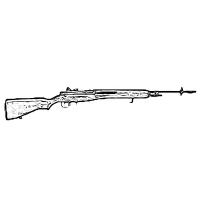 .30cal M14 Select-Fire Rifle