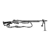 .30cal M1918 Browning Automatic Rifle (BAR)