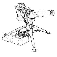BGM-71 Tube-launched, Optically-tracked, Wire-guided Anti-Tank Missile System (TOW)