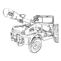 155mm M29 Heavy Tactical Nuclear Recoilless Rifle (Davy Crockett)